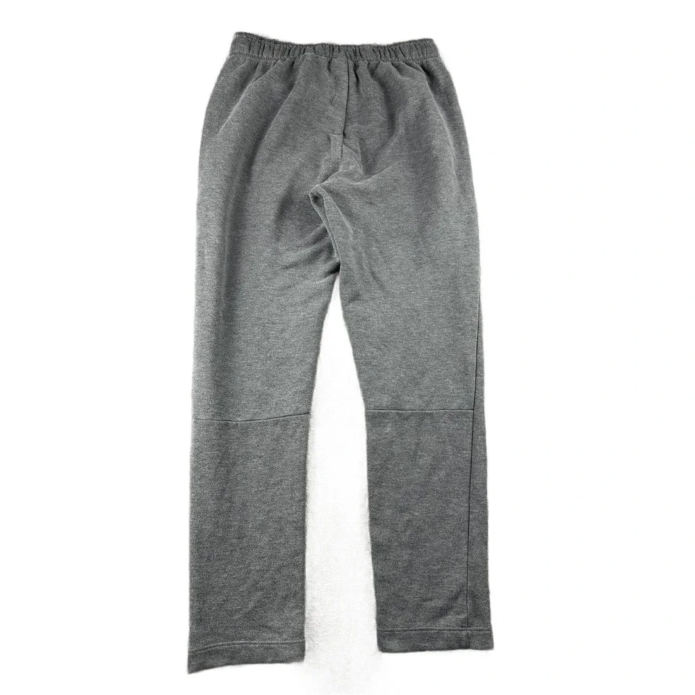 Nike Dri-FIT Sweatpants Men M‎ Gray Athletic Tapered Leg Swoosh Logo Activewear